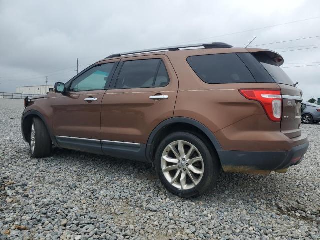 1FMHK7D84BGA45275 - 2011 FORD EXPLORER XLT BROWN photo 2