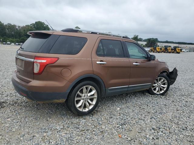 1FMHK7D84BGA45275 - 2011 FORD EXPLORER XLT BROWN photo 3