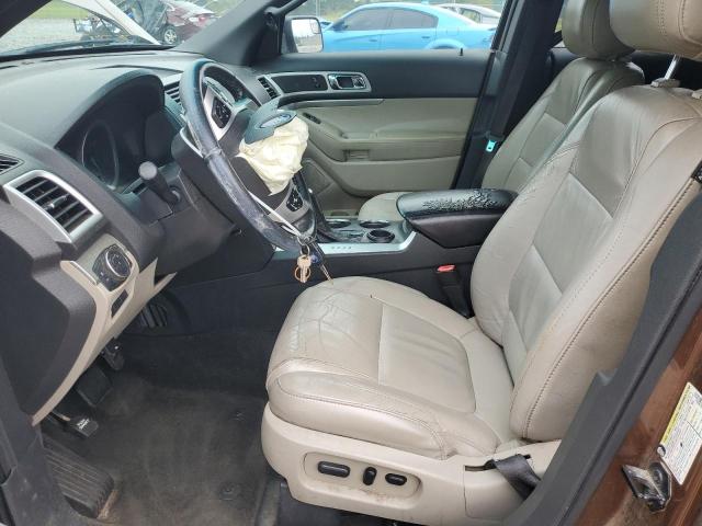 1FMHK7D84BGA45275 - 2011 FORD EXPLORER XLT BROWN photo 7