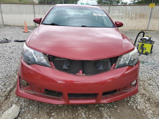 4T1BF1FK8CU616687 - 2012 TOYOTA CAMRY BASE RED photo 5