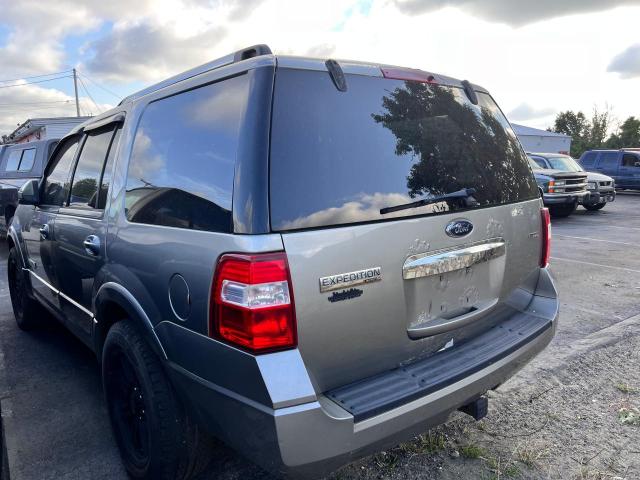 1FMFU20528LA79151 - 2008 FORD EXPEDITION LIMITED GRAY photo 3