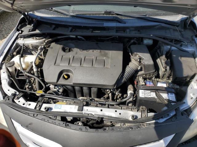 JTDBU4EEXB9161592 - 2011 TOYOTA COROLLA BASE 银色 照片 11