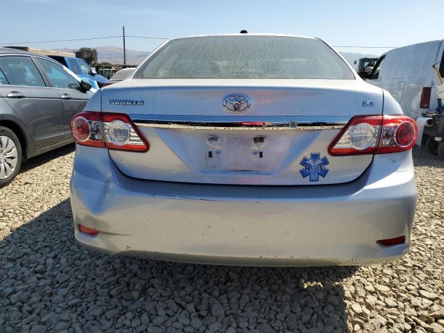 JTDBU4EEXB9161592 - 2011 TOYOTA COROLLA BASE 银色 照片 6