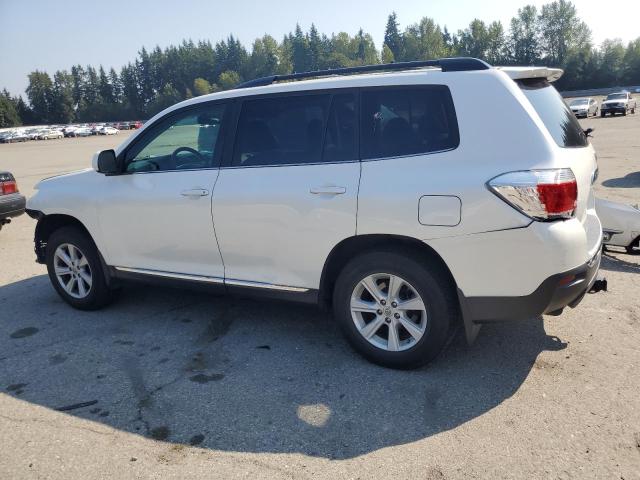 5TDBK3EH9CS166893 - 2012 TOYOTA HIGHLANDER BASE Blanc photo 2