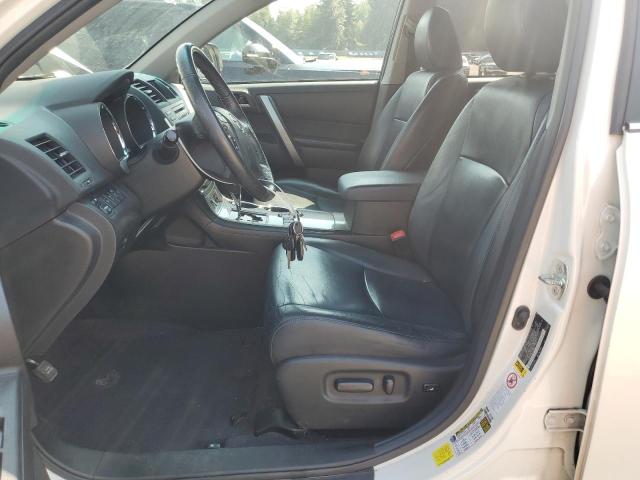 5TDBK3EH9CS166893 - 2012 TOYOTA HIGHLANDER BASE Blanc photo 7