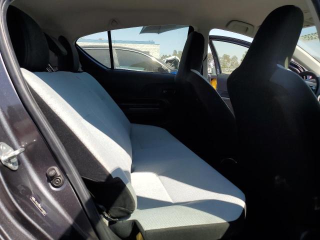 JTDKDTB30J1618551 - 2018 TOYOTA PRIUS C CHARCOAL photo 10