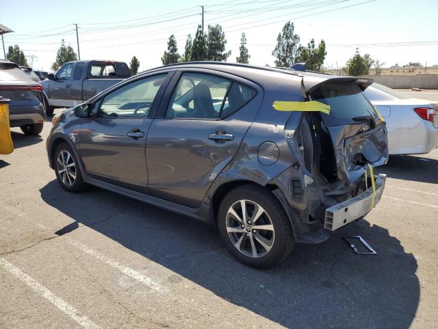 JTDKDTB30J1618551 - 2018 TOYOTA PRIUS C CHARCOAL photo 2