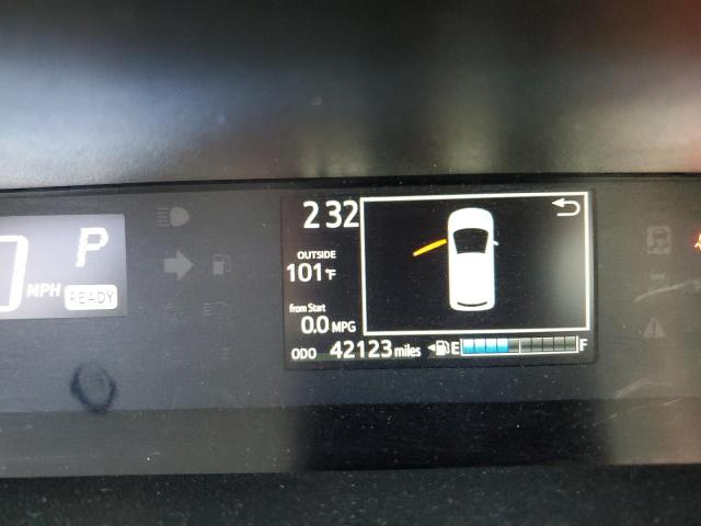 JTDKDTB30J1618551 - 2018 TOYOTA PRIUS C CHARCOAL photo 9