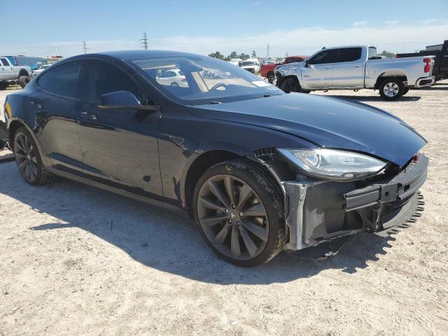 5YJSA1DP7DFP16209 - 2013 TESLA MODEL S BLACK photo 4