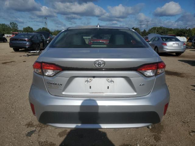 JTDEPMAE2MJ163798 - 2021 TOYOTA COROLLA LE SILVER photo 6