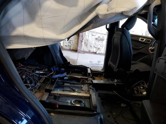 1FM5K8AWXLGB84758 - 2020 FORD EXPLORER POLICE INTERCEPTOR 蓝色 照片 11