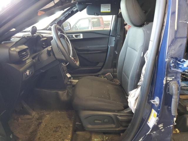 1FM5K8AWXLGB84758 - 2020 FORD EXPLORER POLICE INTERCEPTOR 蓝色 照片 7