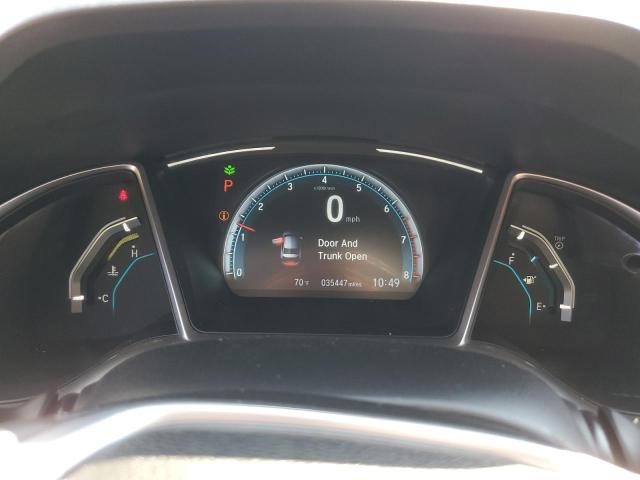 JHMFC1F79JX031931 - 2018 HONDA CIVIC EXL WHITE photo 9