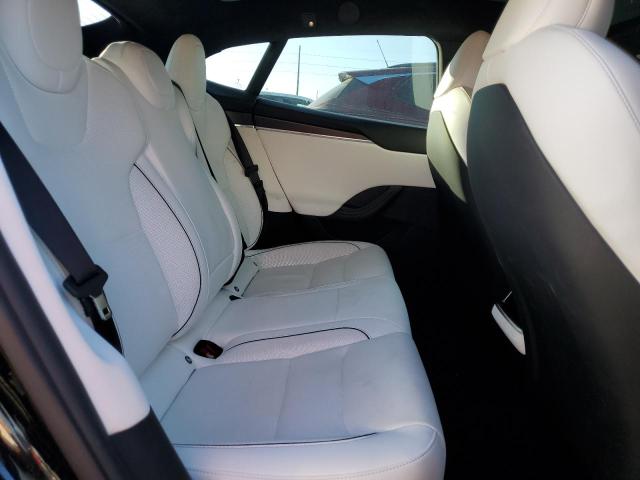 5YJSA1E61NF460169 - 2022 TESLA MODEL S Սև լուսանկար 10