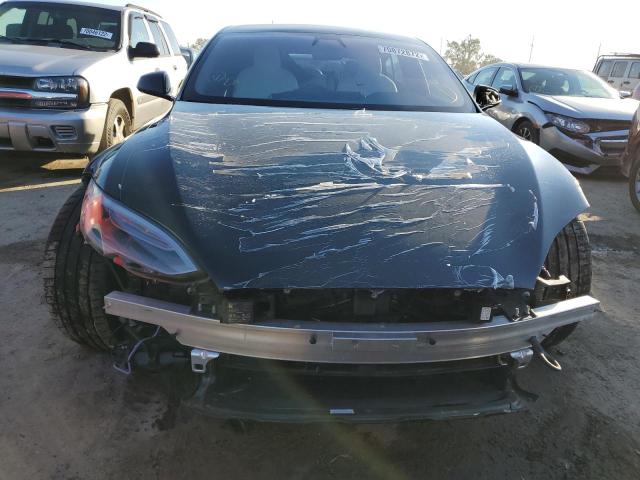 5YJSA1E61NF460169 - 2022 TESLA MODEL S Սև լուսանկար 5