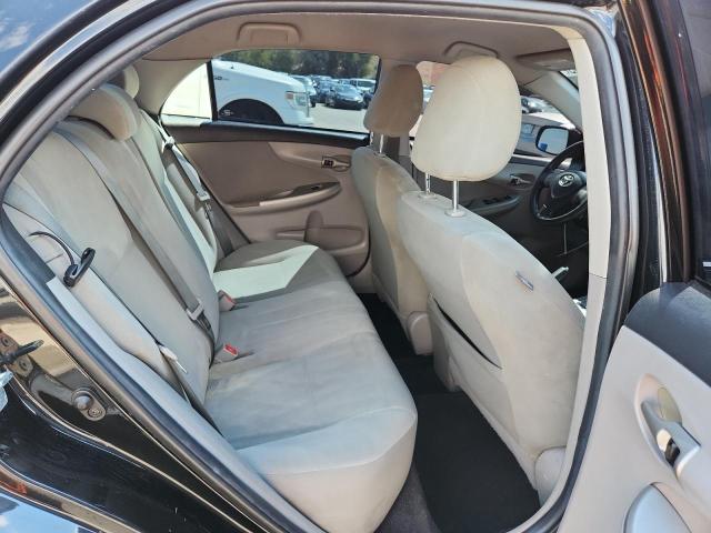 2T1BU4EE7DC111360 - 2013 TOYOTA COROLLA BASE BLACK photo 10