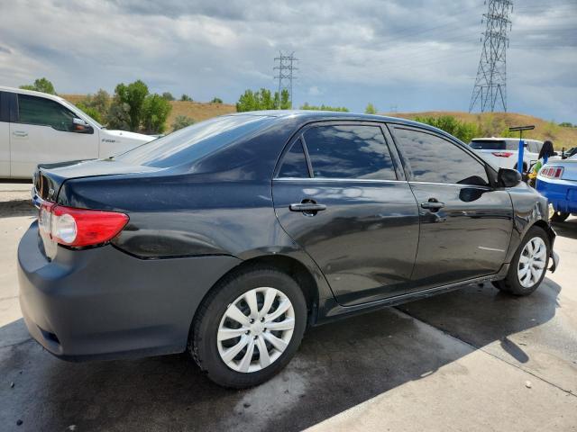 2T1BU4EE7DC111360 - 2013 TOYOTA COROLLA BASE BLACK photo 3