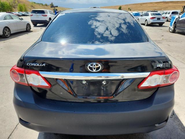 2T1BU4EE7DC111360 - 2013 TOYOTA COROLLA BASE BLACK photo 6