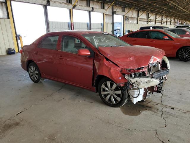 5YFBU4EE1DP184952 - 2013 TOYOTA COROLLA BASE წითელი ფოტო 4