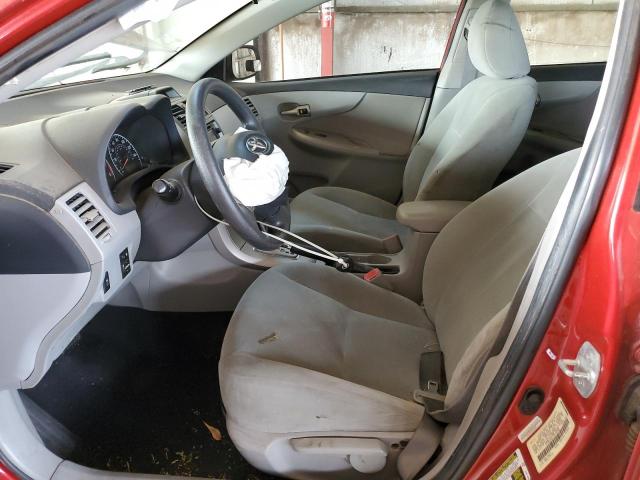 5YFBU4EE1DP184952 - 2013 TOYOTA COROLLA BASE წითელი ფოტო 7