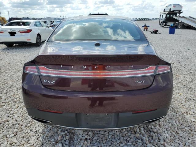 3LN6L5E90HR648502 - 2017 LINCOLN MKZ RESERVE ბურგუნდია ფოტო 6