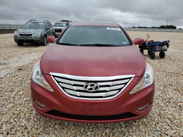 5NPEC4AC0DH607151 - 2013 HYUNDAI SONATA SE RED photo 5