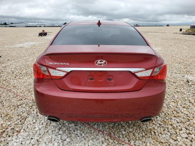 5NPEC4AC0DH607151 - 2013 HYUNDAI SONATA SE RED photo 6