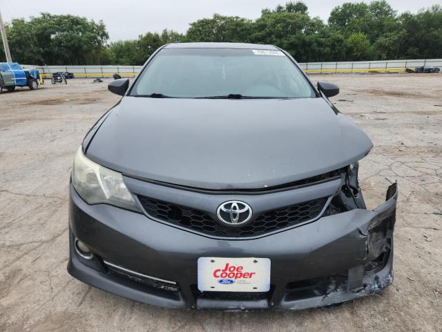 4T1BK1FK7CU522148 - 2012 TOYOTA CAMRY SE GRAY photo 5