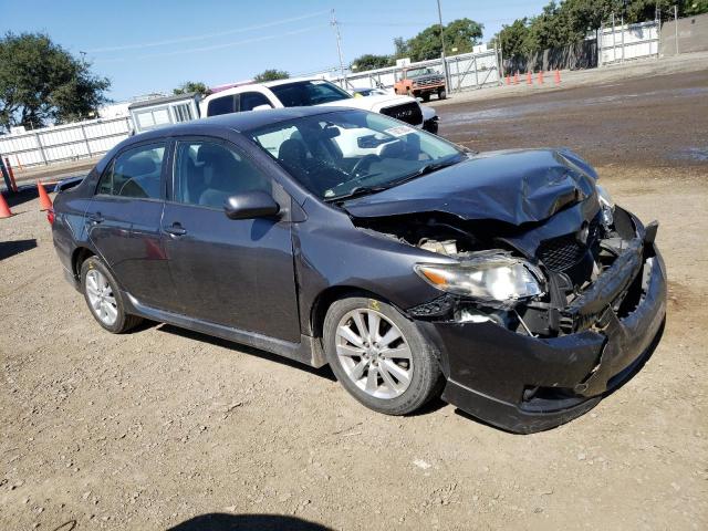 2T1BU4EE2AC405695 - 2010 TOYOTA CORROLA BASE GRAY photo 4