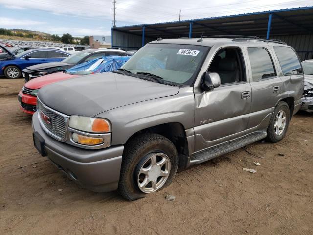 1GKEK63U75J153448 - 2005 GMC YUKON DENALI GRAY photo 1