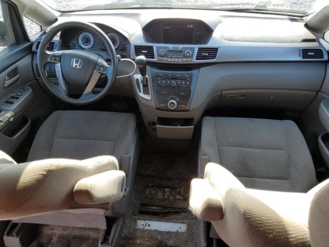 5FNRL5H27DB069809 - 2013 HONDA ODYSSEY LX SILVER photo 8