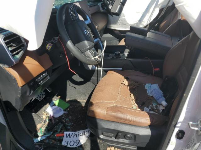 5TFMC5DB4RX081624 - 2024 TOYOTA TUNDRA CREWMAX PLATINUM Білий фото 7