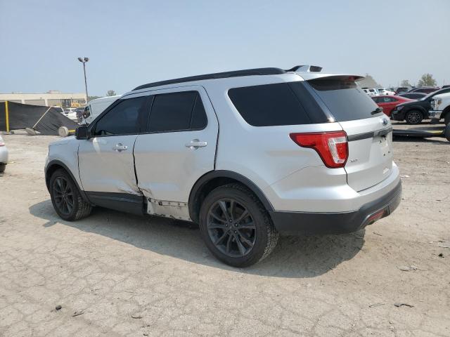 1FM5K8D84HGC30816 - 2017 FORD EXPLORER XLT Күміс фото 2