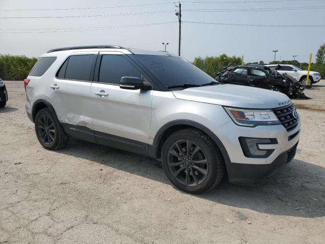 1FM5K8D84HGC30816 - 2017 FORD EXPLORER XLT Күміс фото 4