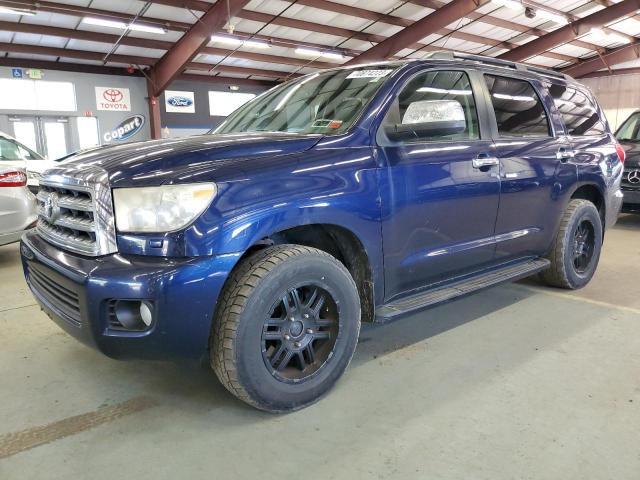 5TDBY68A28S010880 - 2008 TOYOTA SEQUOIA LIMITED BLUE photo 1