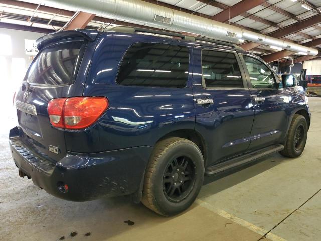 5TDBY68A28S010880 - 2008 TOYOTA SEQUOIA LIMITED BLUE photo 3