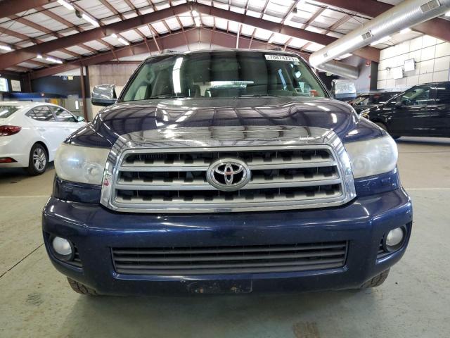 5TDBY68A28S010880 - 2008 TOYOTA SEQUOIA LIMITED BLUE photo 5
