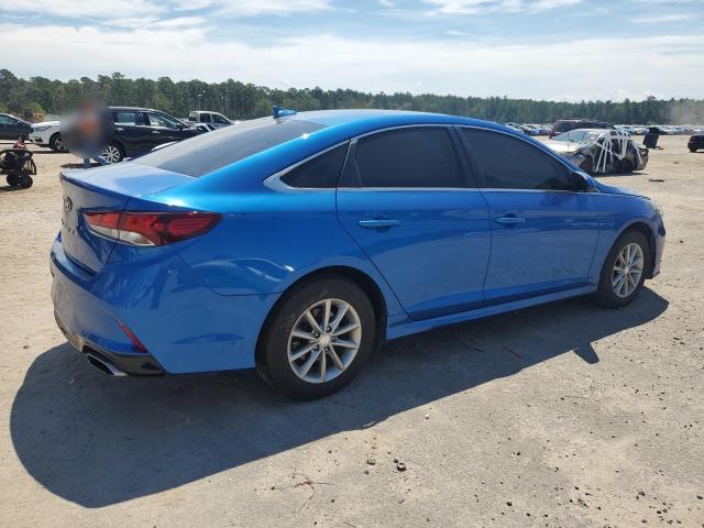 5NPE24AF7KH763245 - 2019 HYUNDAI SONATA SE Կապույտ լուսանկար 3