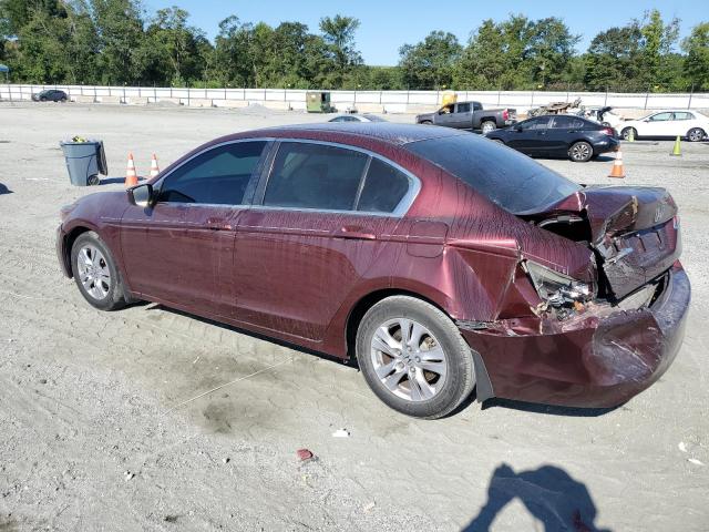 1HGCP2F47BA047023 - 2011 HONDA ACCORD LXP ბურგუნდია ფოტო 2