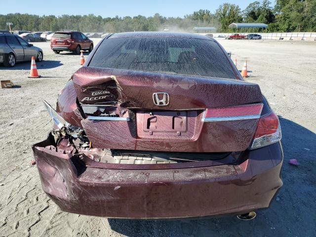 1HGCP2F47BA047023 - 2011 HONDA ACCORD LXP ბურგუნდია ფოტო 6