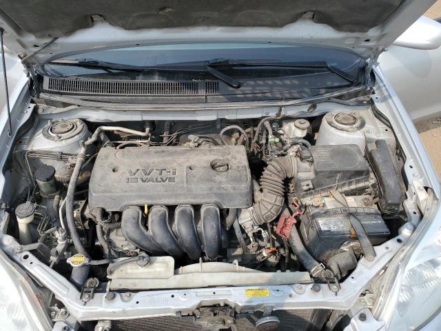 2T1KR32E65C878814 - 2005 TOYOTA COROLLA MA XR SILVER photo 11