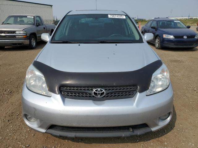 2T1KR32E65C878814 - 2005 TOYOTA COROLLA MA XR SILVER photo 5