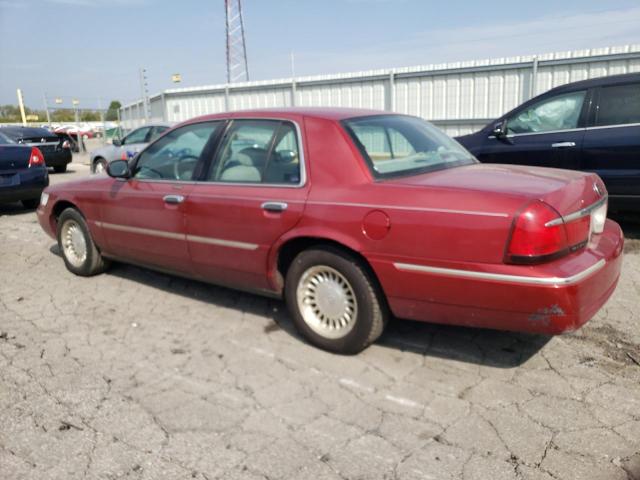 2MEFM75W6XX679786 - 1999 MERCURY GRAND MARQ LS BURGUNDY photo 2