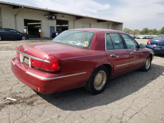 2MEFM75W6XX679786 - 1999 MERCURY GRAND MARQ LS BURGUNDY photo 3