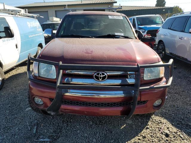 5TBBT44186S475257 - 2006 TOYOTA TUNDRA ACCESS CAB SR5 MAROON photo 5