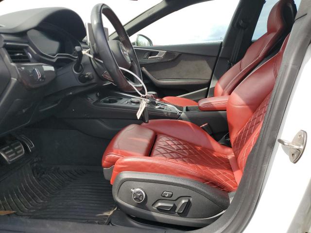 WAUB4CF51JA080886 - 2018 AUDI S5 PREMIUM PLUS WHITE photo 7