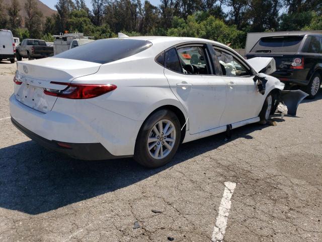 4T1DAACKXSU112765 - 2025 TOYOTA CAMRY XSE WHITE photo 3