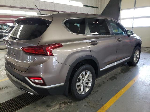 5NMS2CAD4KH092982 - 2019 HYUNDAI SANTA FE SE BROWN photo 3