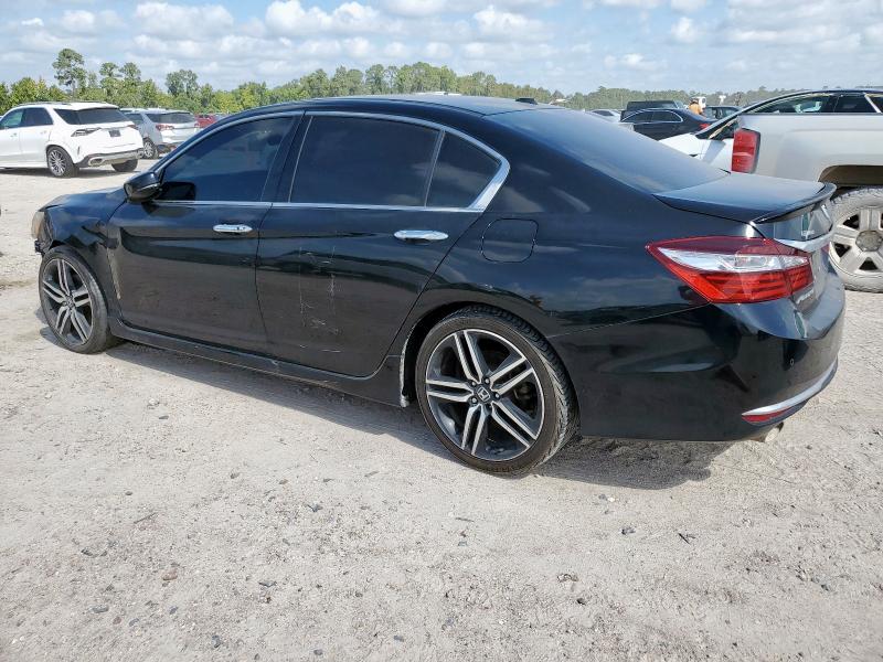 1HGCR3F94HA040129 - 2017 HONDA ACCORD TOURING BLACK photo 2