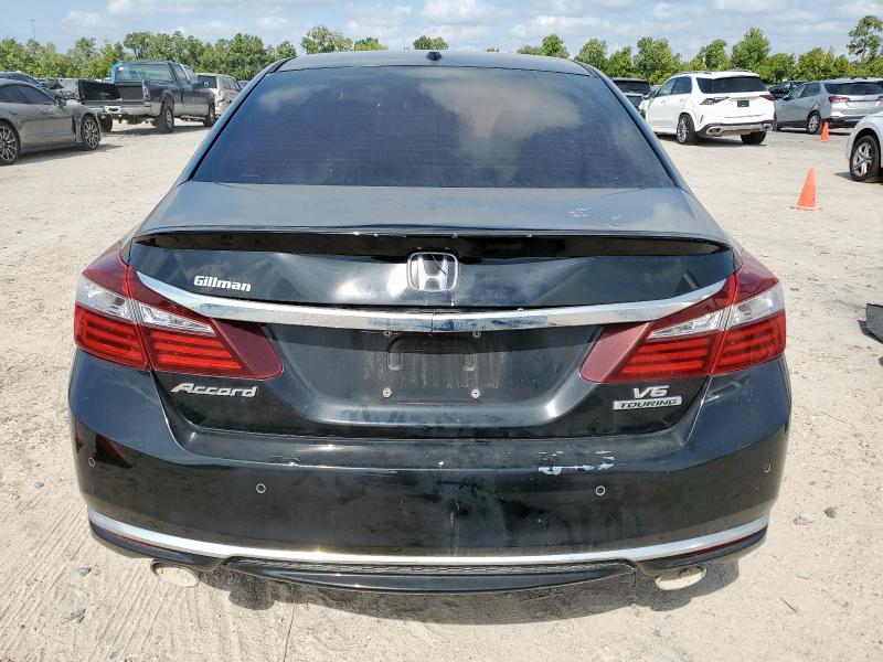 1HGCR3F94HA040129 - 2017 HONDA ACCORD TOURING BLACK photo 6